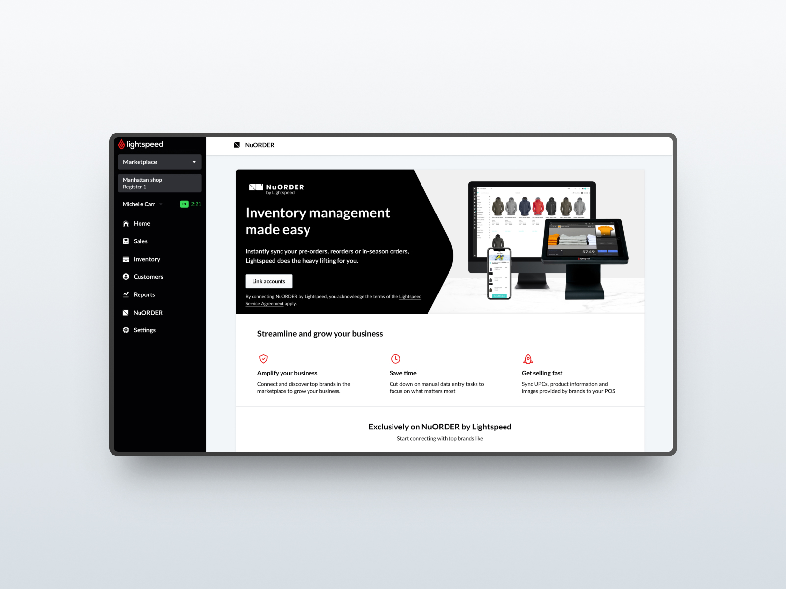 Person with laptop sitting on the couch